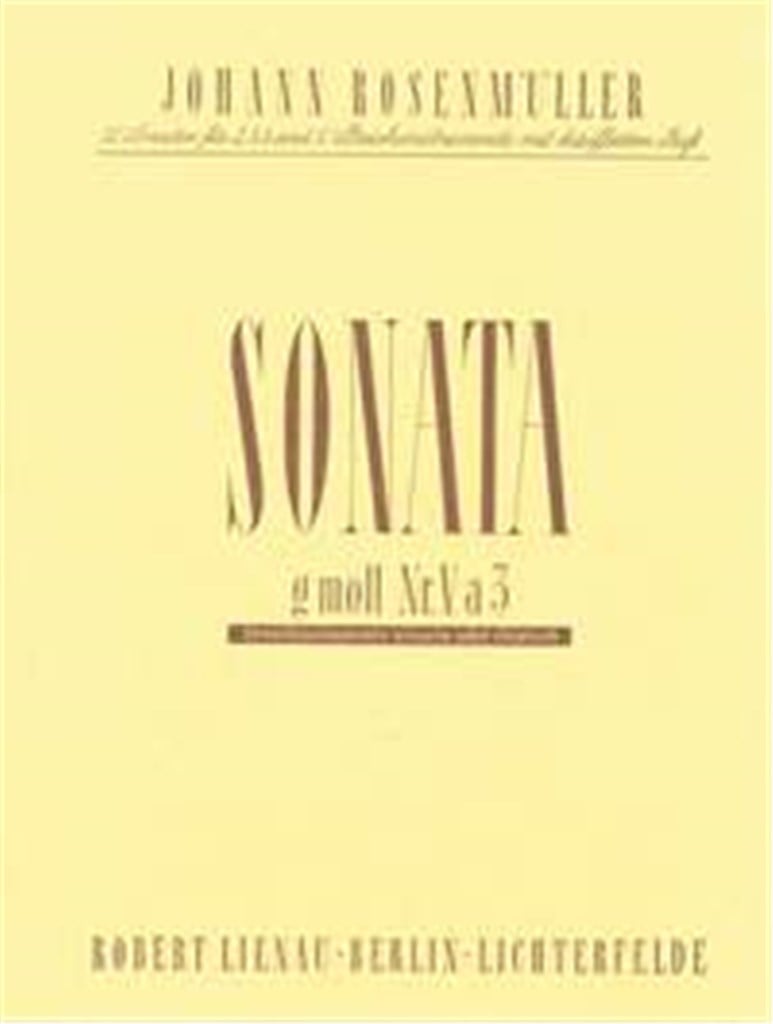 Sonata 5 g-Moll a 3